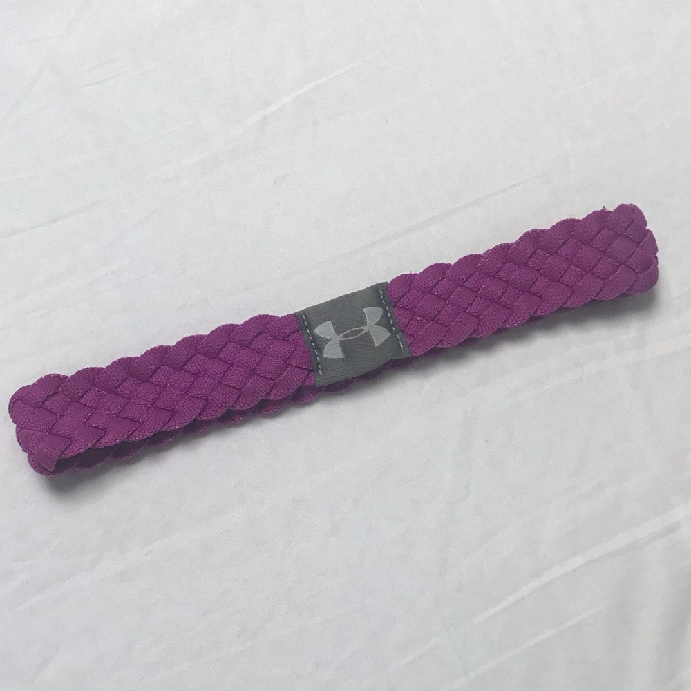 Purple Underarmour Headband